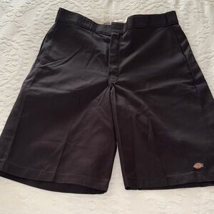 Bnwt Dickies Men's Black Loose Fit Work Shorts
